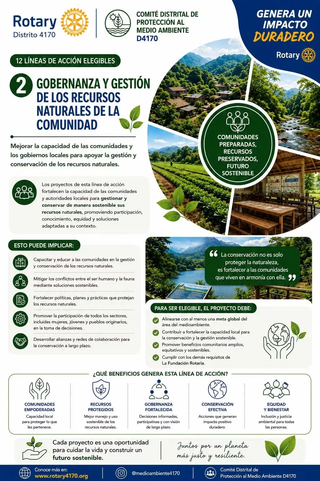 Gobernanza y gestión de recursos naturales